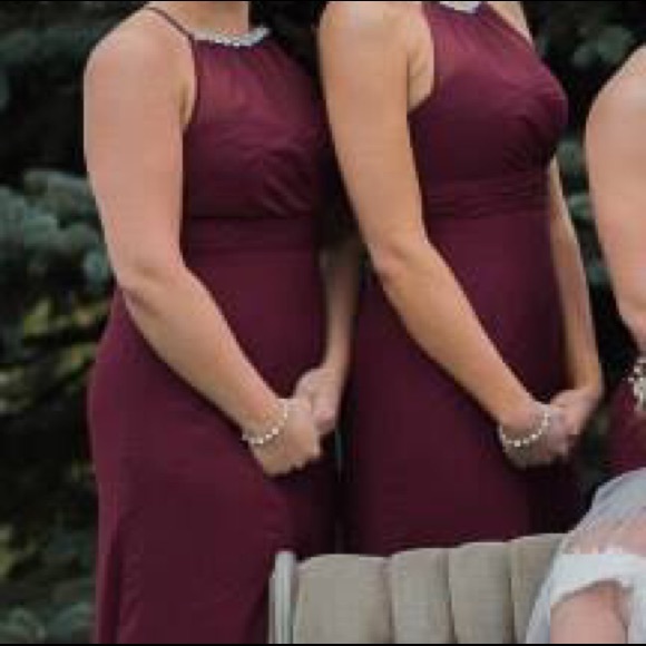 Alfred Angelo Floor Length Bridesmaid Dress - Picture 3 of 8